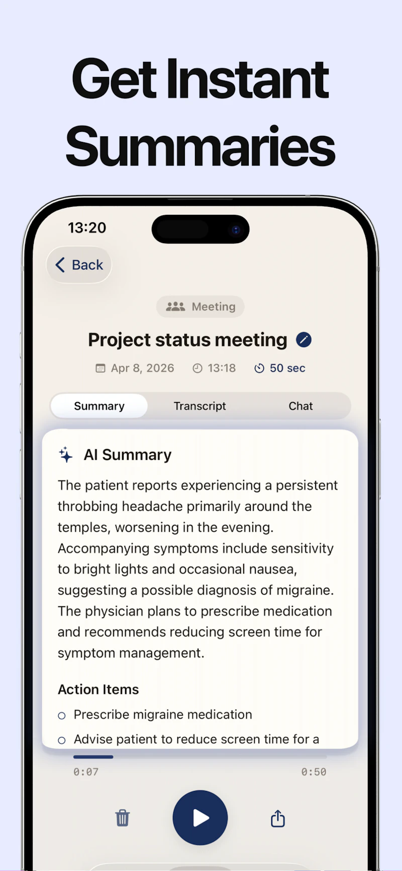 EchoNote: AI Note Taker screenshot 2