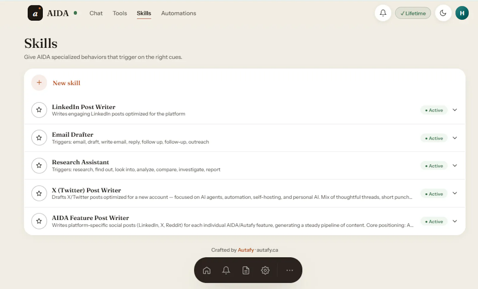 AIDA by Autafy screenshot 5