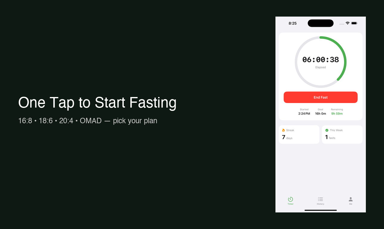 FastUp - Fasting Timer gallery image