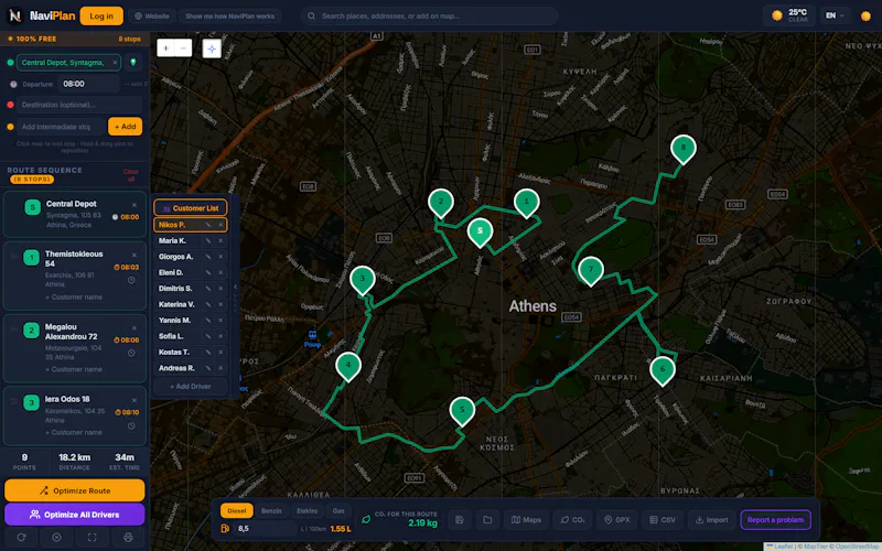 NaviPlan screenshot 4