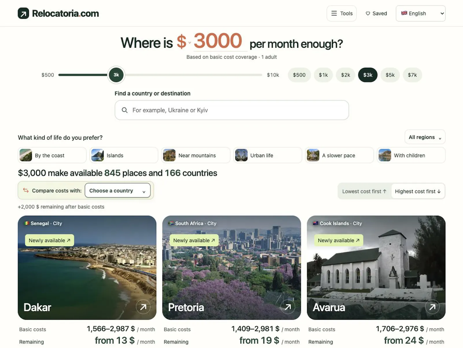 Relocatoria screenshot 3