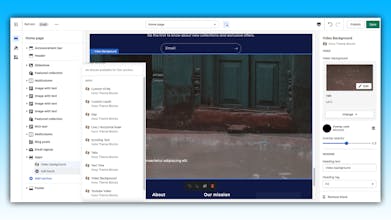 Hura Theme Blocks: Library Sections gallery image