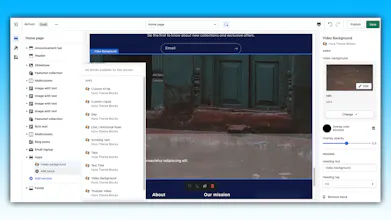 Hura Theme Blocks: Library Sections gallery image