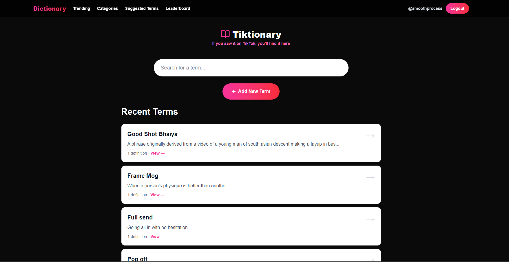 Tiktionary gallery image