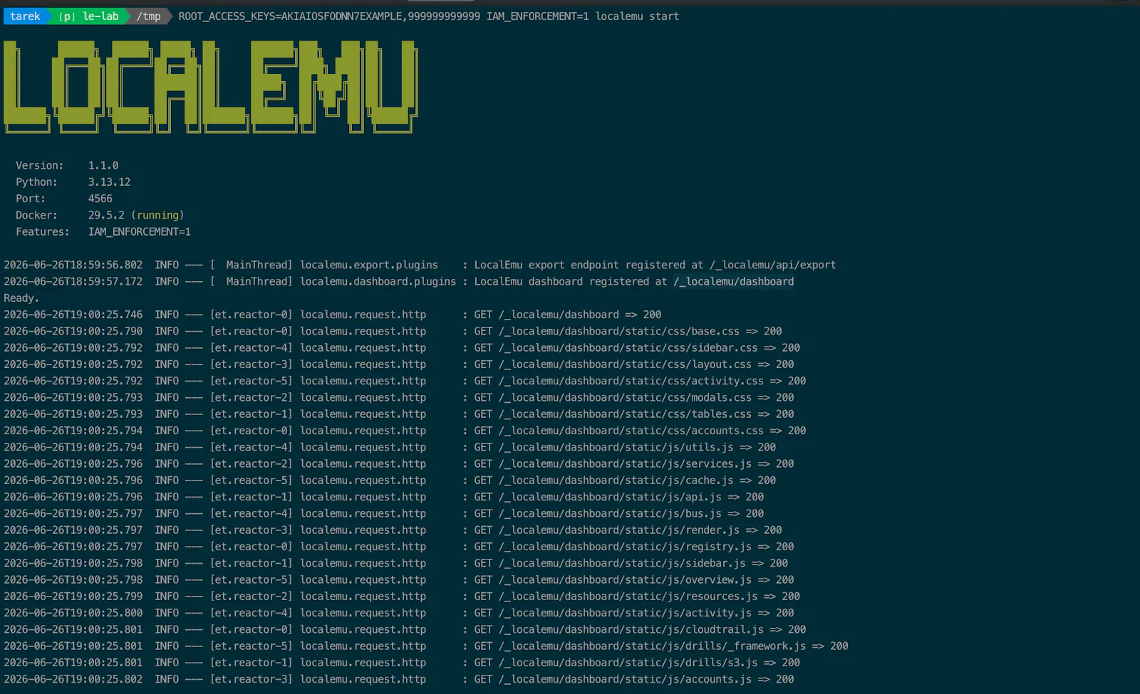 LocalEmu screenshot 2