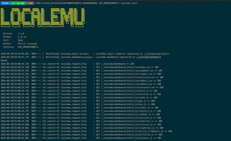 LocalEmu screenshot 2