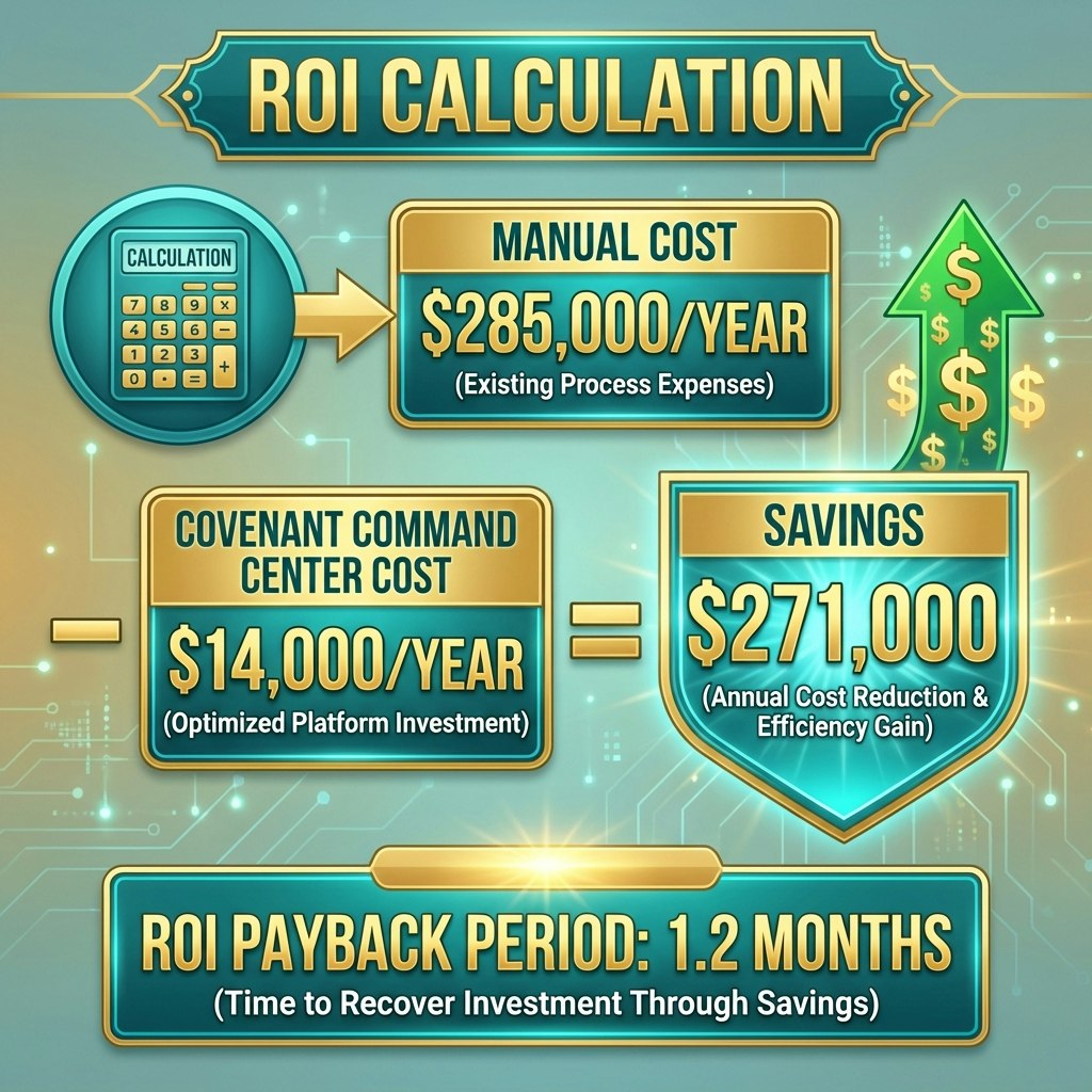 Covenant Command Center - Screenshot 4 showing product features and functionality