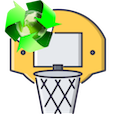 Educational Game - Recycle Free Throw Basketball