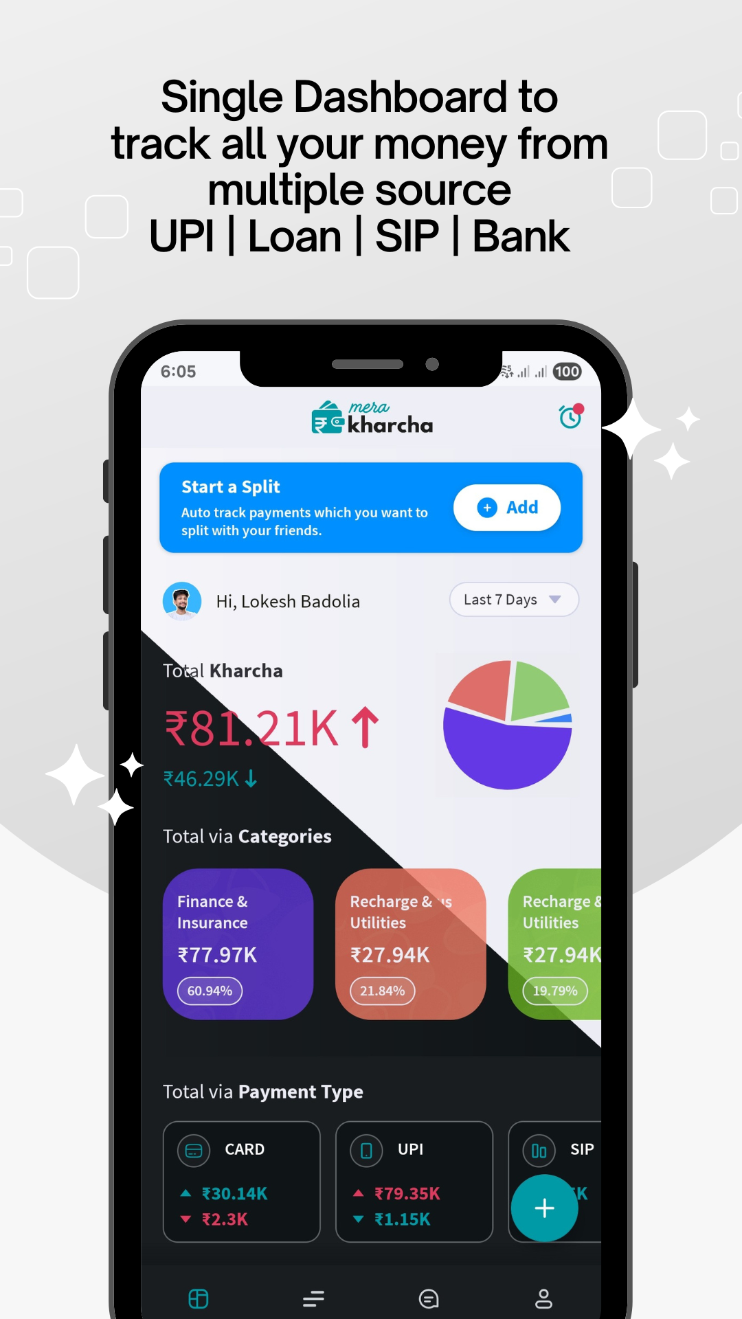 Mera Kharcha - AI Sms Expense Tracking  gallery image