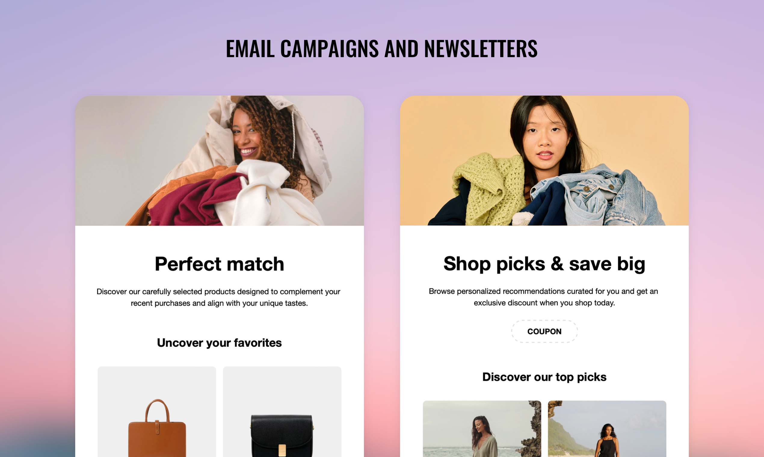 Mídia 2 de GetSitecontrol: Plataforma de marketing por e -mail - Automações de e -mail, boletins e pop -ups para comércio eletrônico