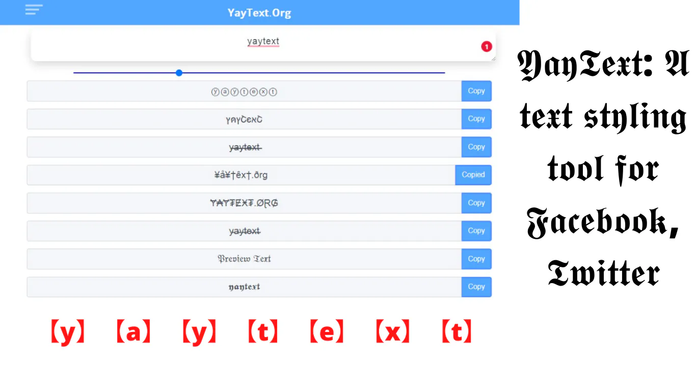 Yaytext.org