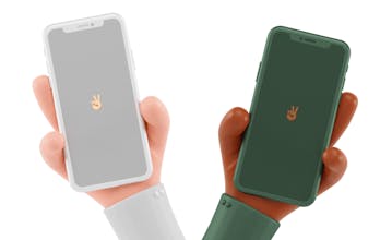 iPhone 3D Mockups gallery image