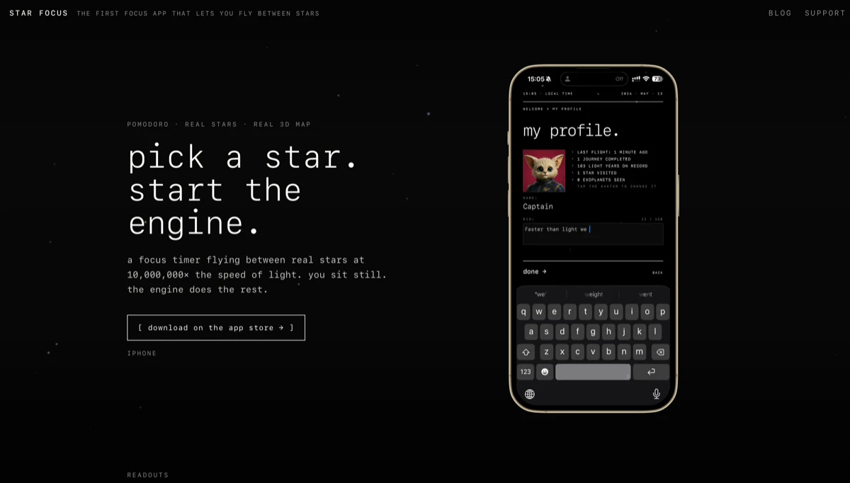 Star Focus: Productivity Timer screenshot 1