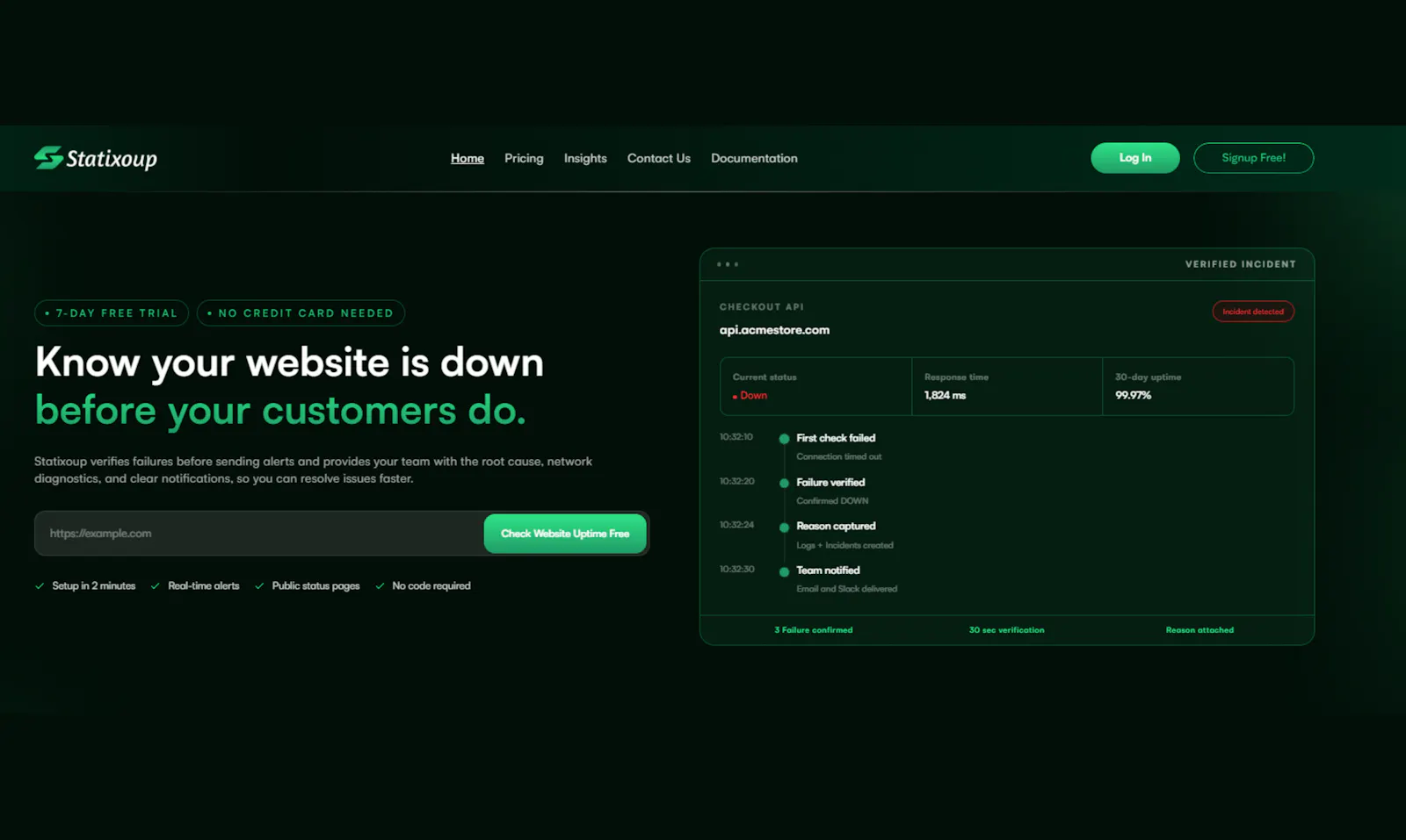 Statixoup screenshot 1