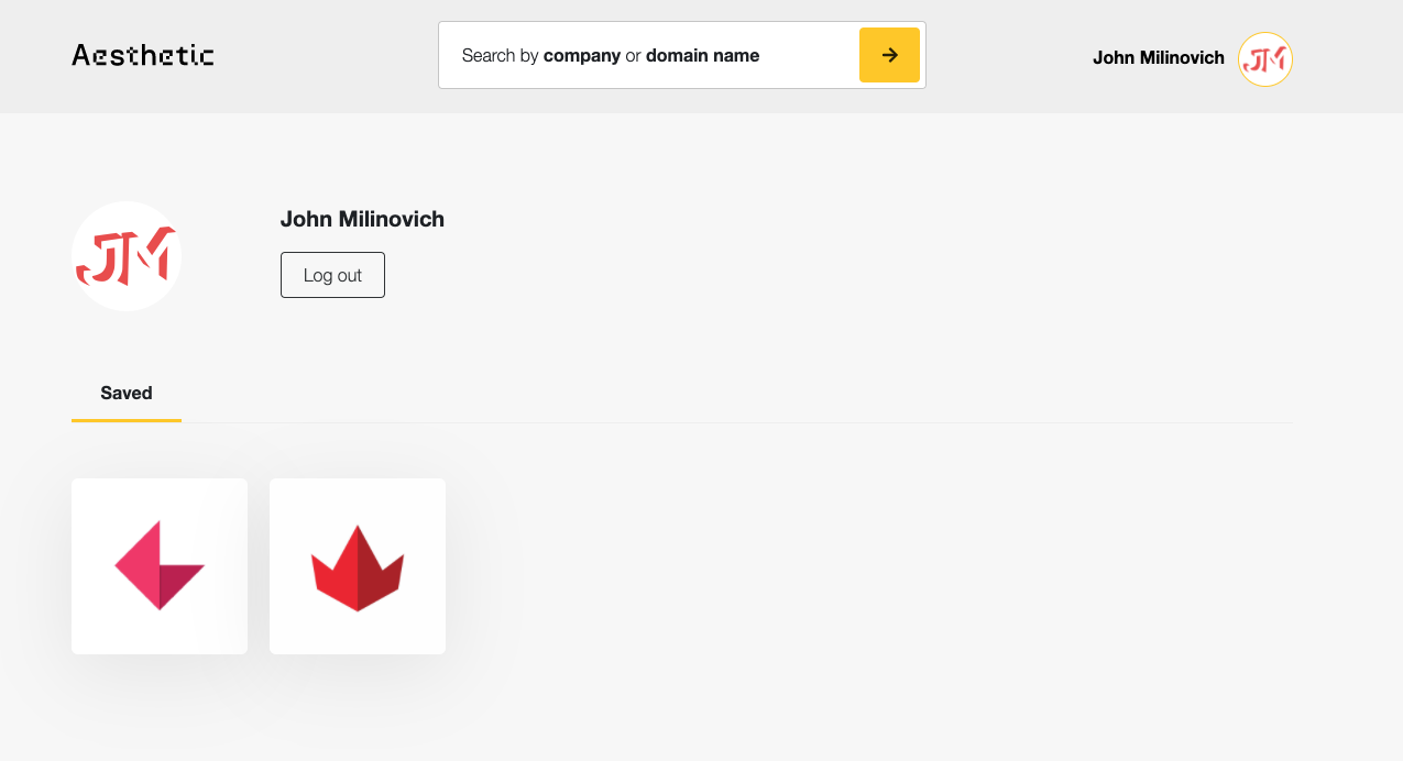 Logo Search by Aesthetic gallery image