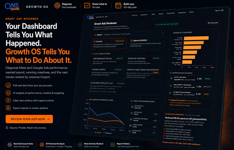 QNS MARK Growth OS screenshot 4