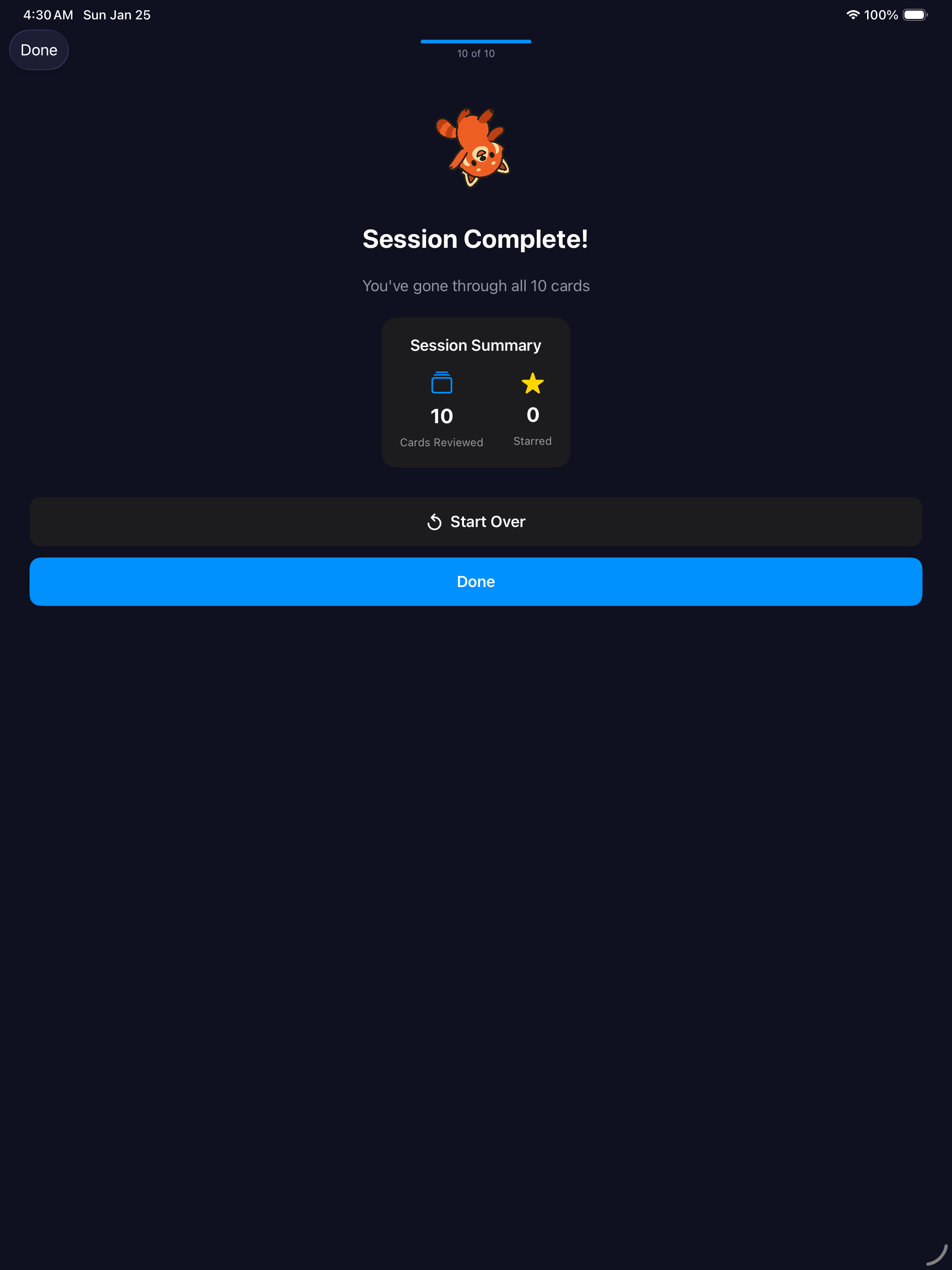 ePrescience IOS Study App Launch - Screenshot 4 showing product features and functionality