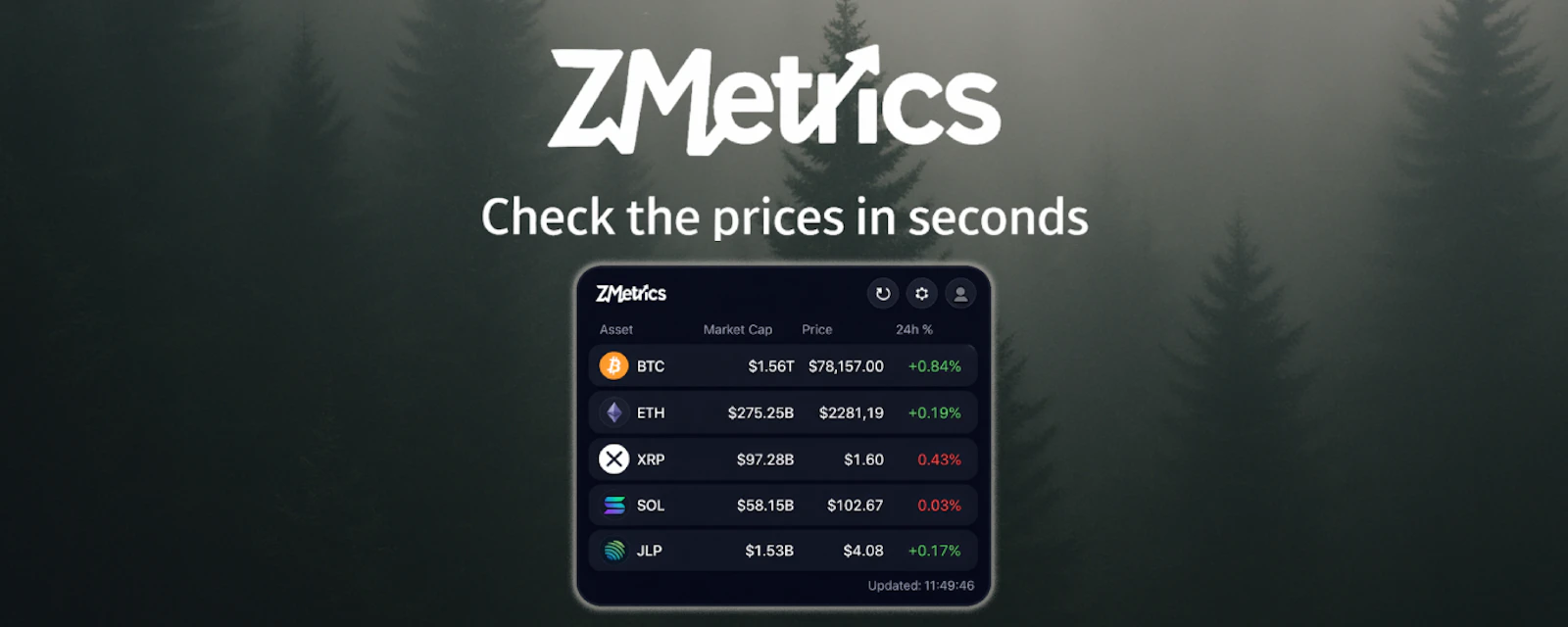 ZMetrics screenshot 2