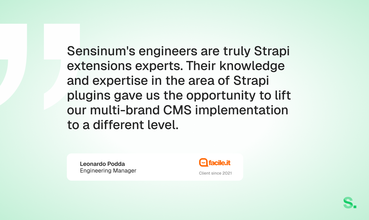 Strapi Multi Domain Plugin gallery image