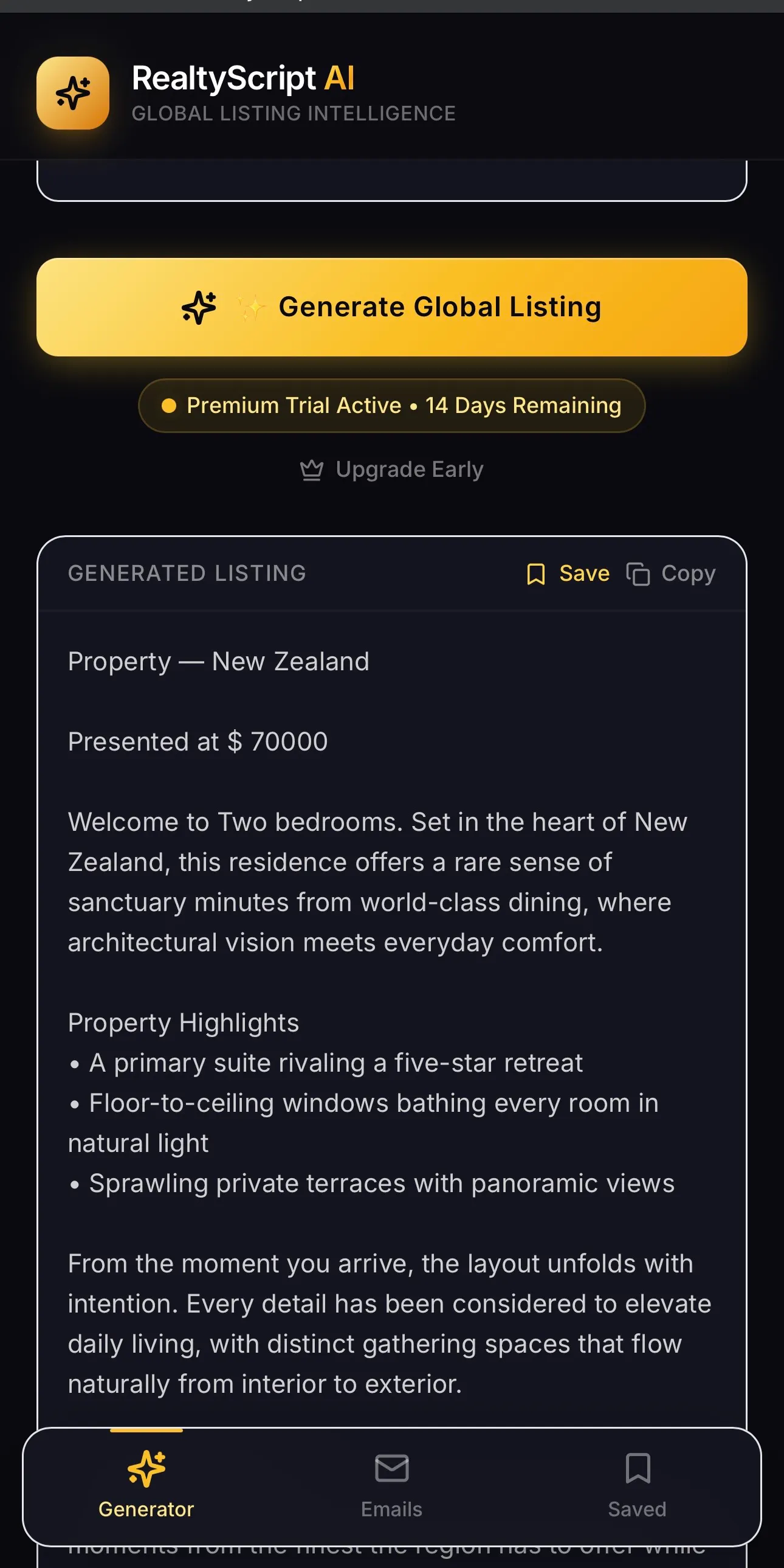 RealtyScript AI gallery image