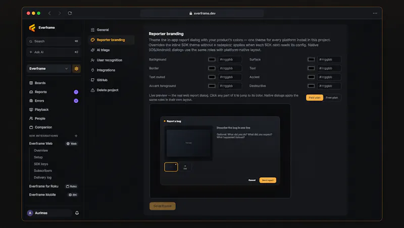 Everframe screenshot 5