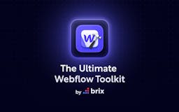 The Ultimate Webflow Toolkit media 1