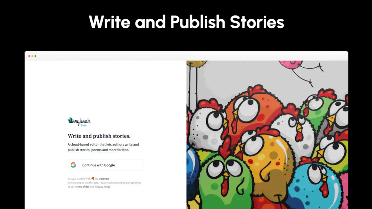 Storybook (Beta) product
