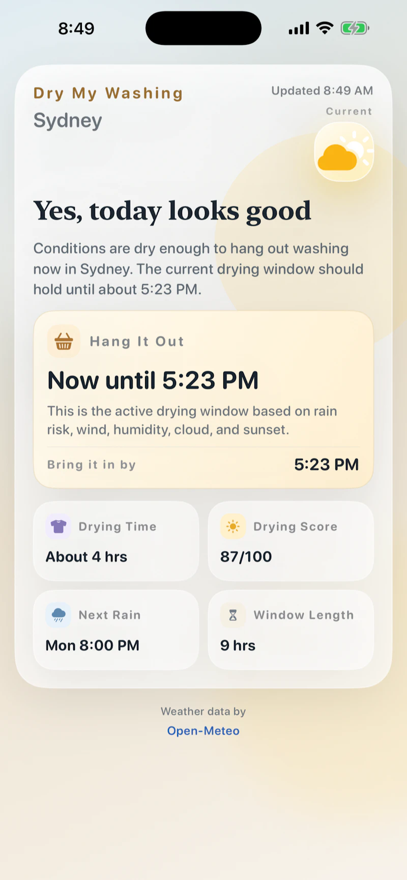 Dry My Washing screenshot 2