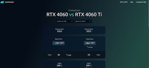 GPU comparison gallery image