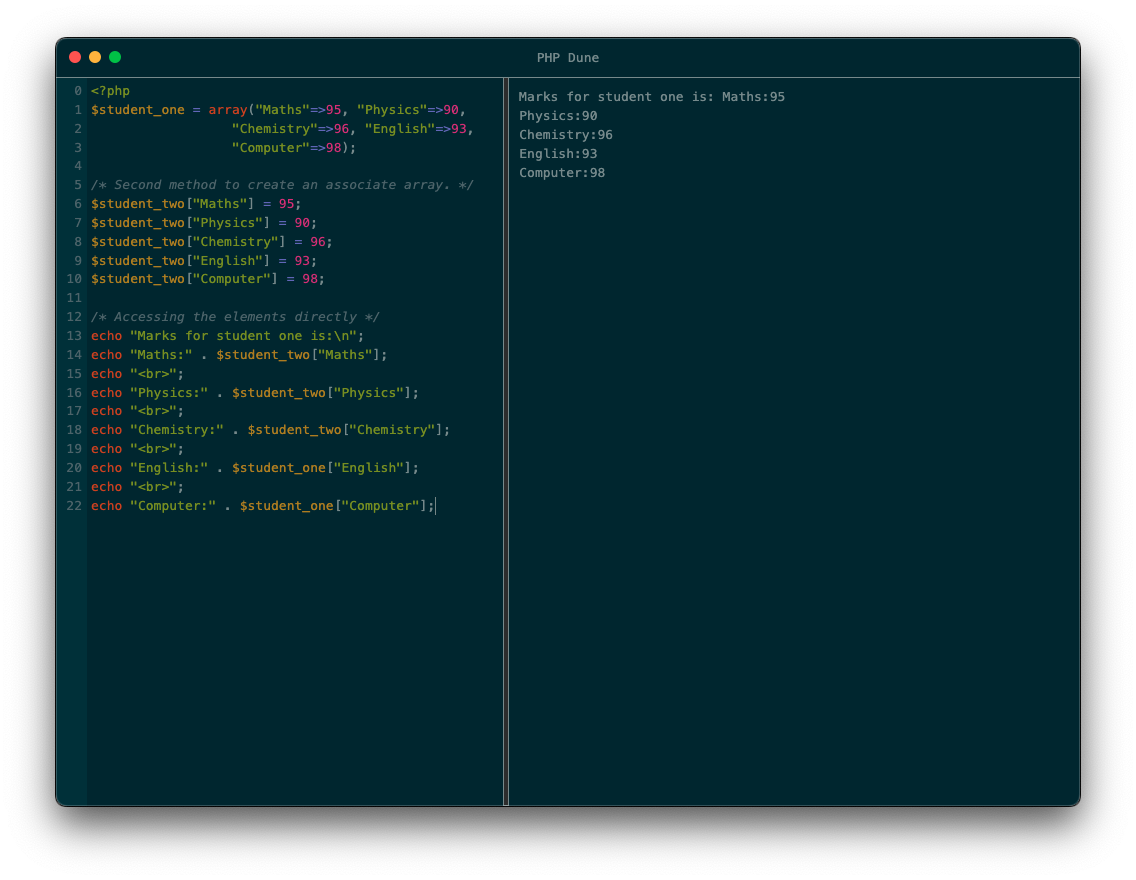 Mídia 1 de Php dune - Sandbox de PHP sem servidor, independente