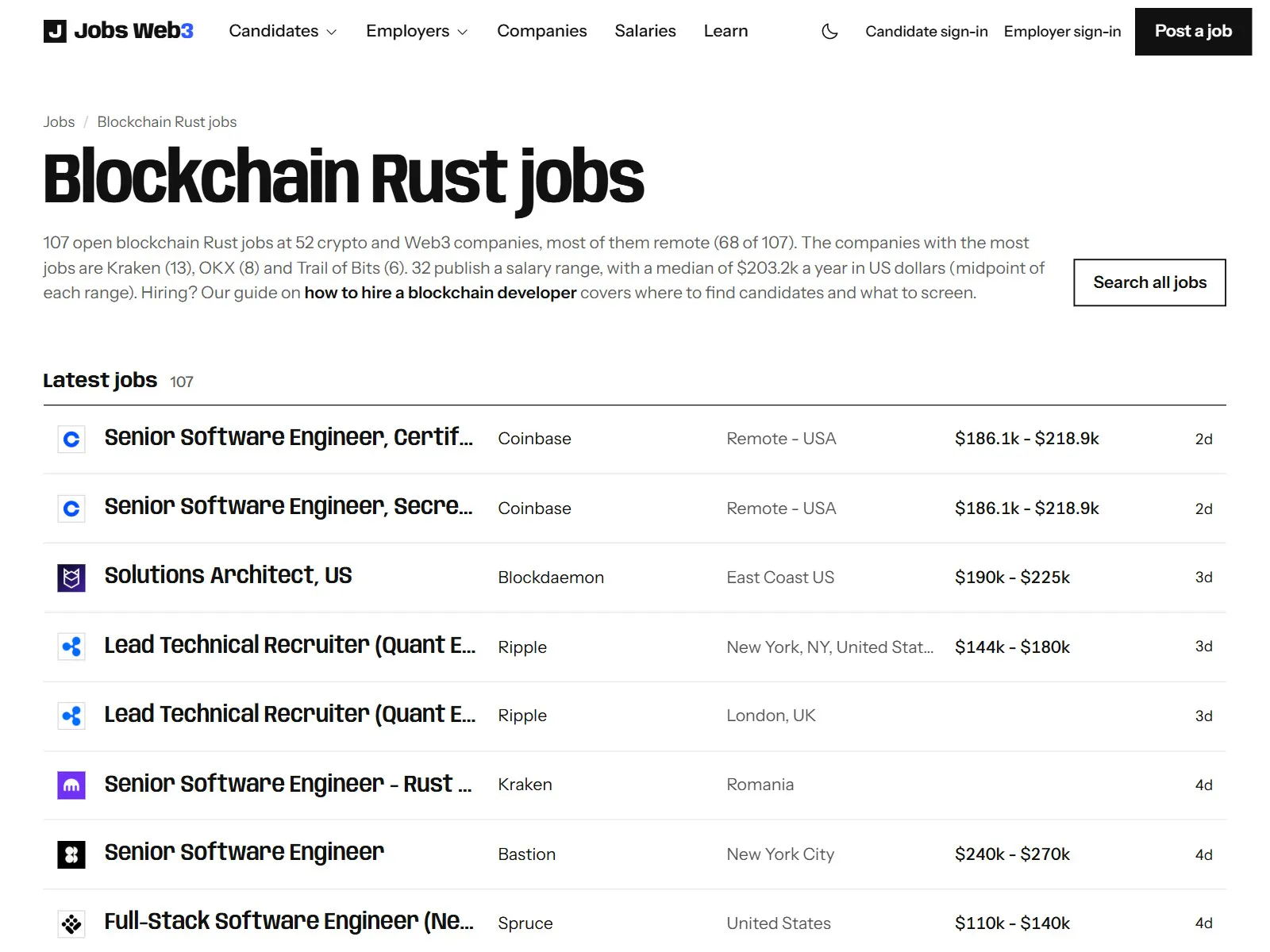 Jobs Web3 gallery image