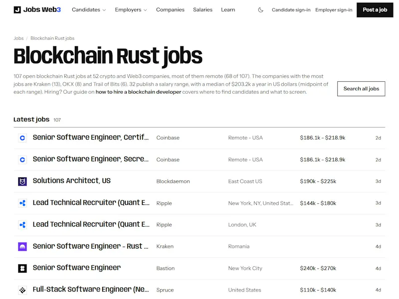 Jobs Web3 screenshot 8