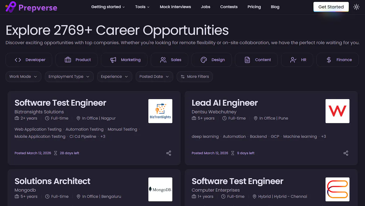 Personalized Job Search