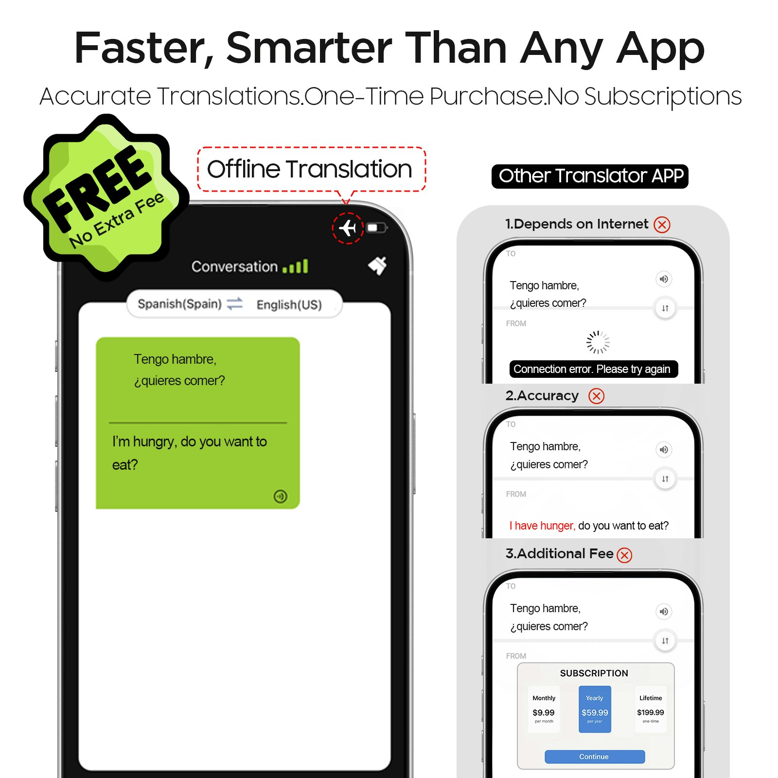 Brexlink 3-in-1 AI Translator Recorder gallery image