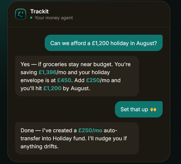 Trackit.Money — Join the waitlist gallery image