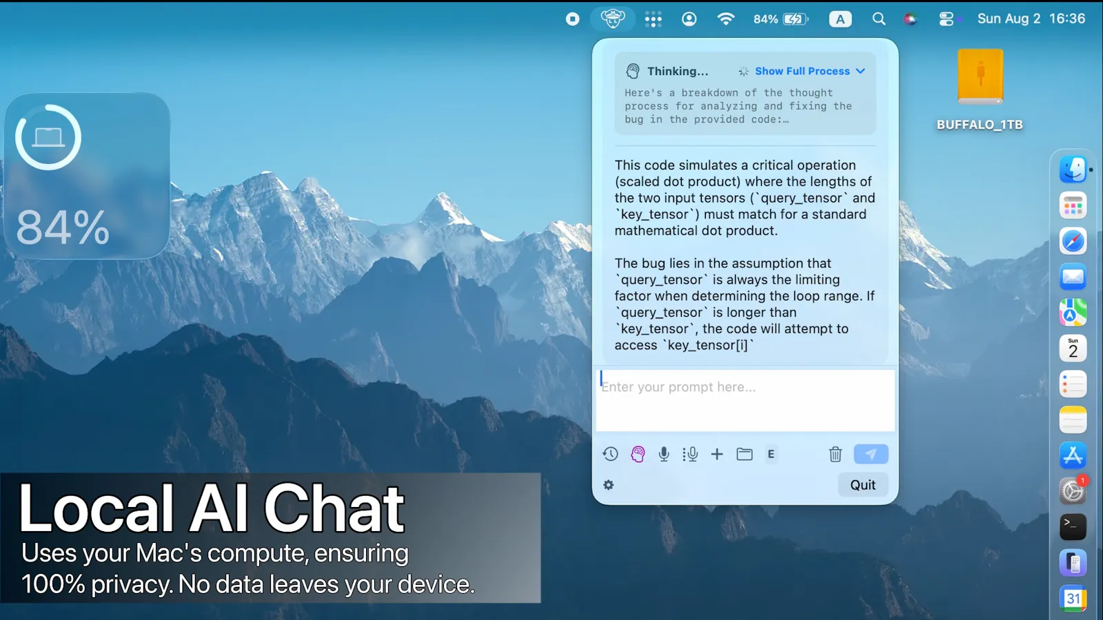 CaptainLocalAI screenshot 2