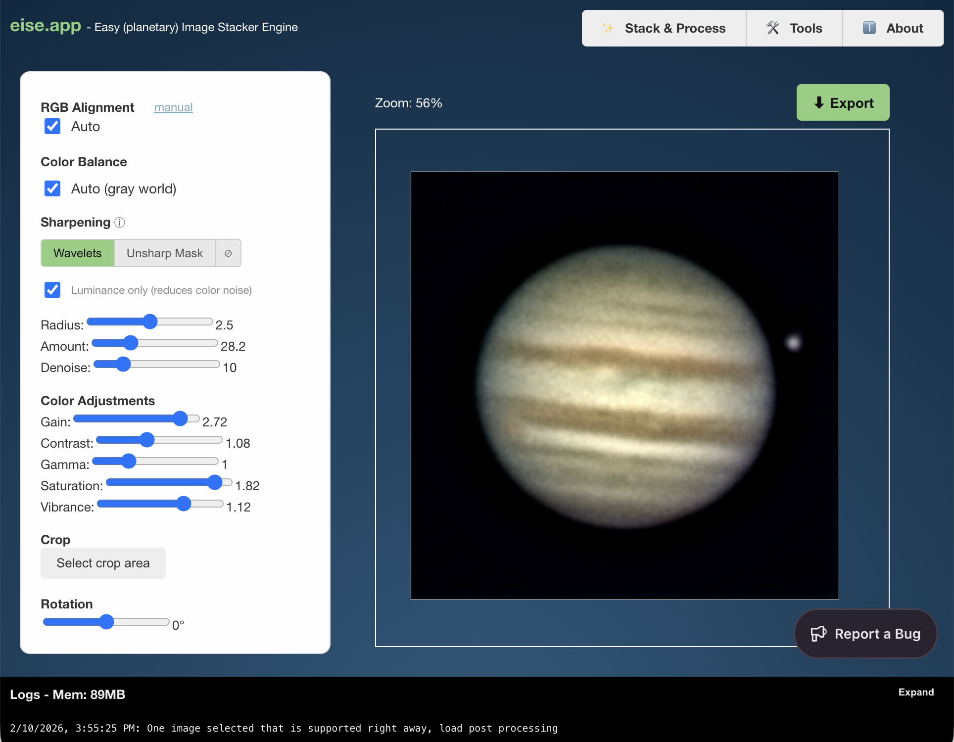 eise.app - photos of Planets, Moon & Sun gallery image