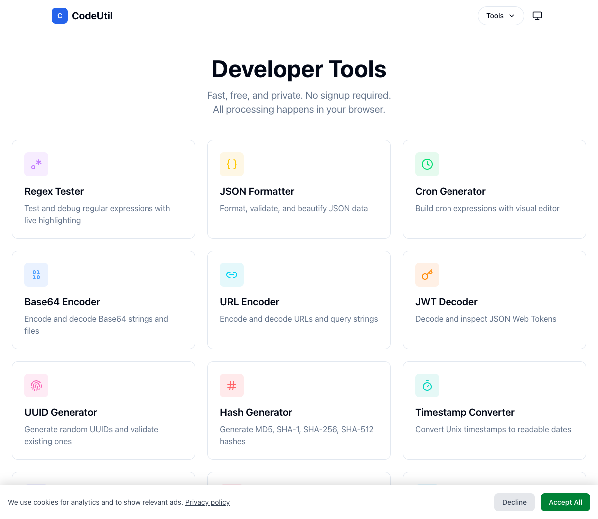 CodeUtil gallery image