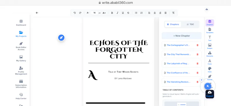 Write Ababil 360 screenshot 1