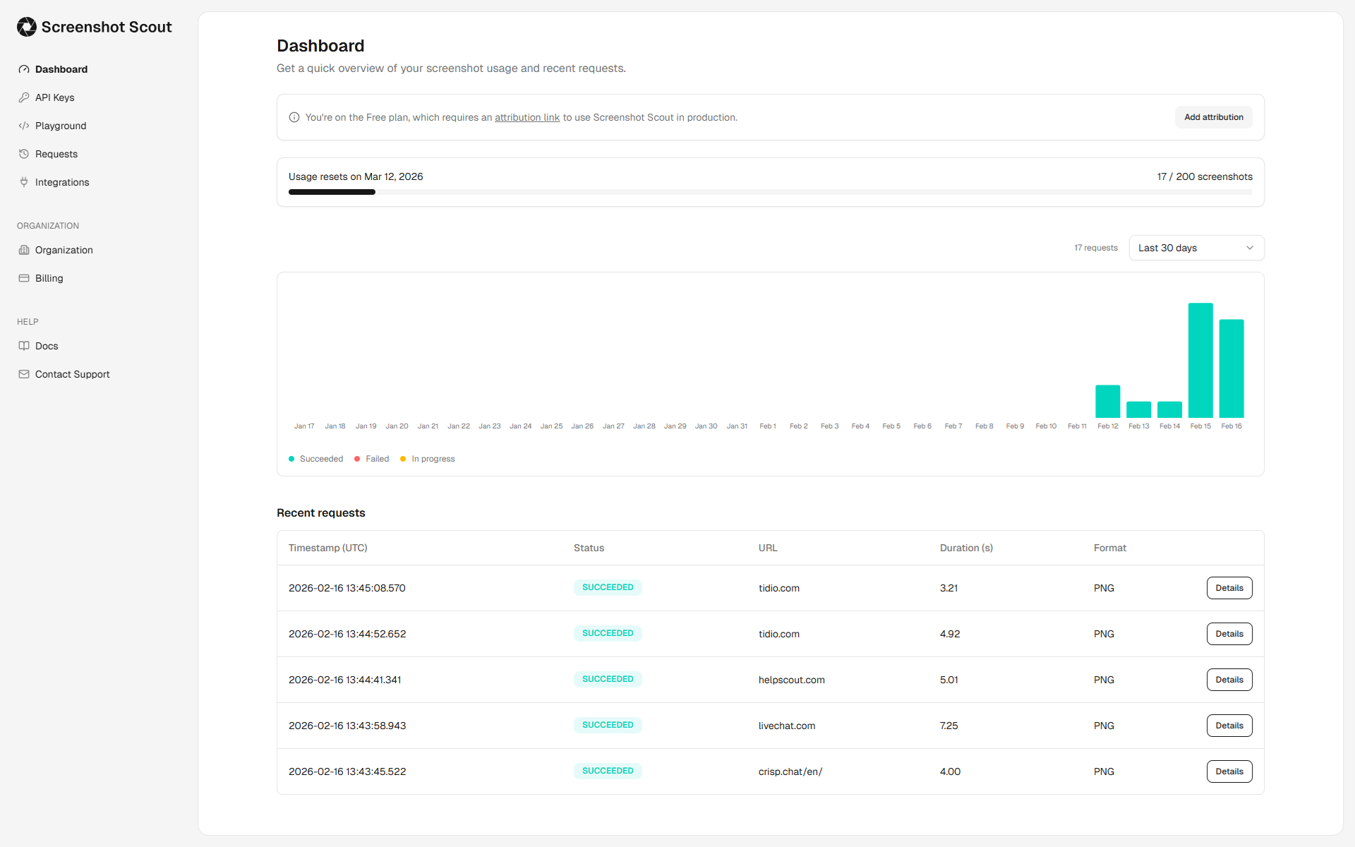 Screenshot Scout gallery image