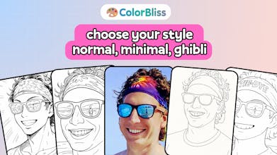 Turn any picture into a coloring page gallery image