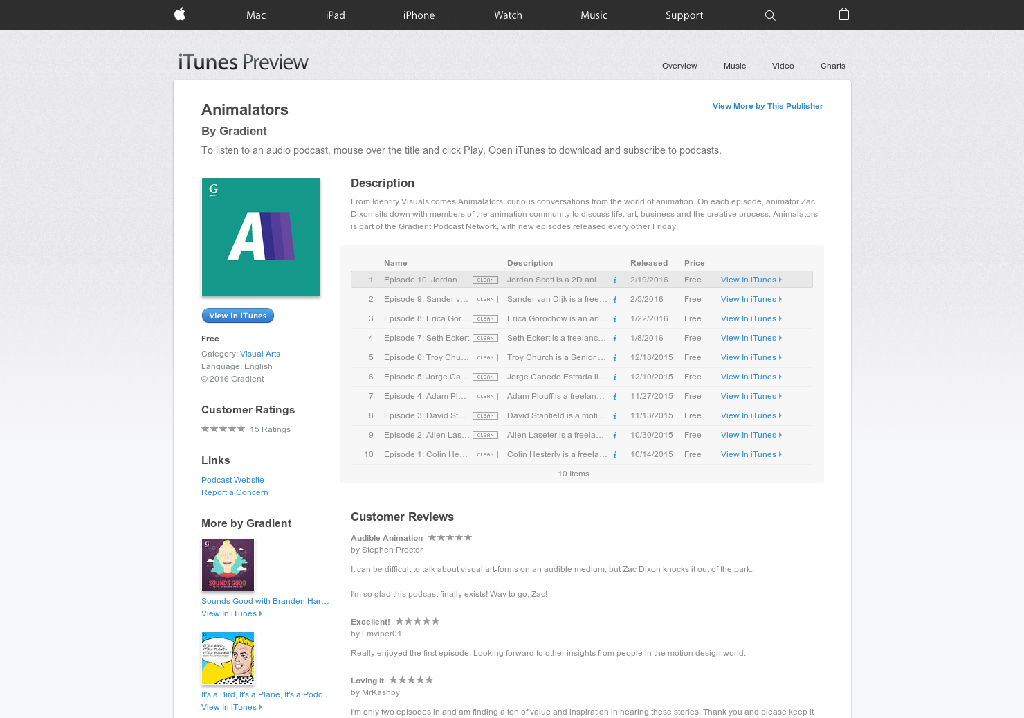 Animalators - Episode 10 gallery image