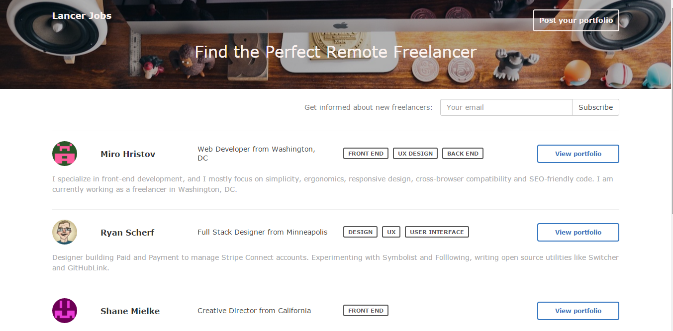 Lancer Jobs