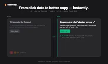 HeatMapX — Heatmaps from Claude Code gallery image
