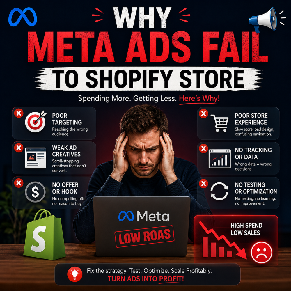 Meta Ads Running But No Shopify Sales.