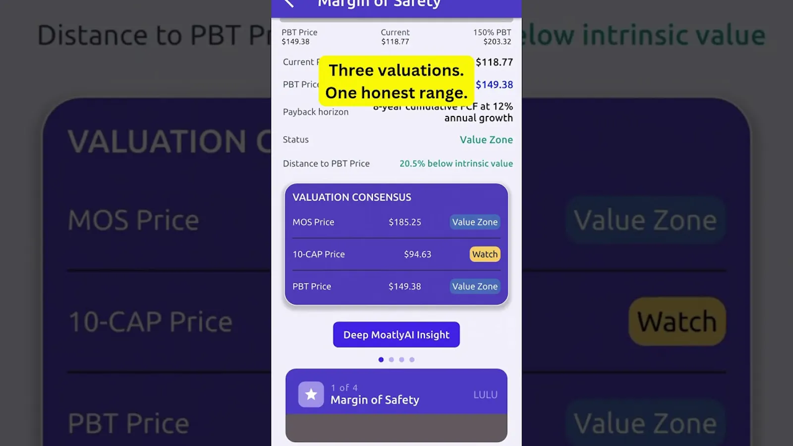 Moatly screenshot 1 (video preview)