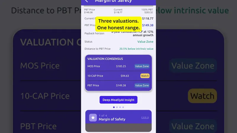 Moatly screenshot 1 (video preview)