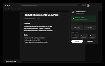 GrammarPeace - The $0 Grammarly Killer gallery image