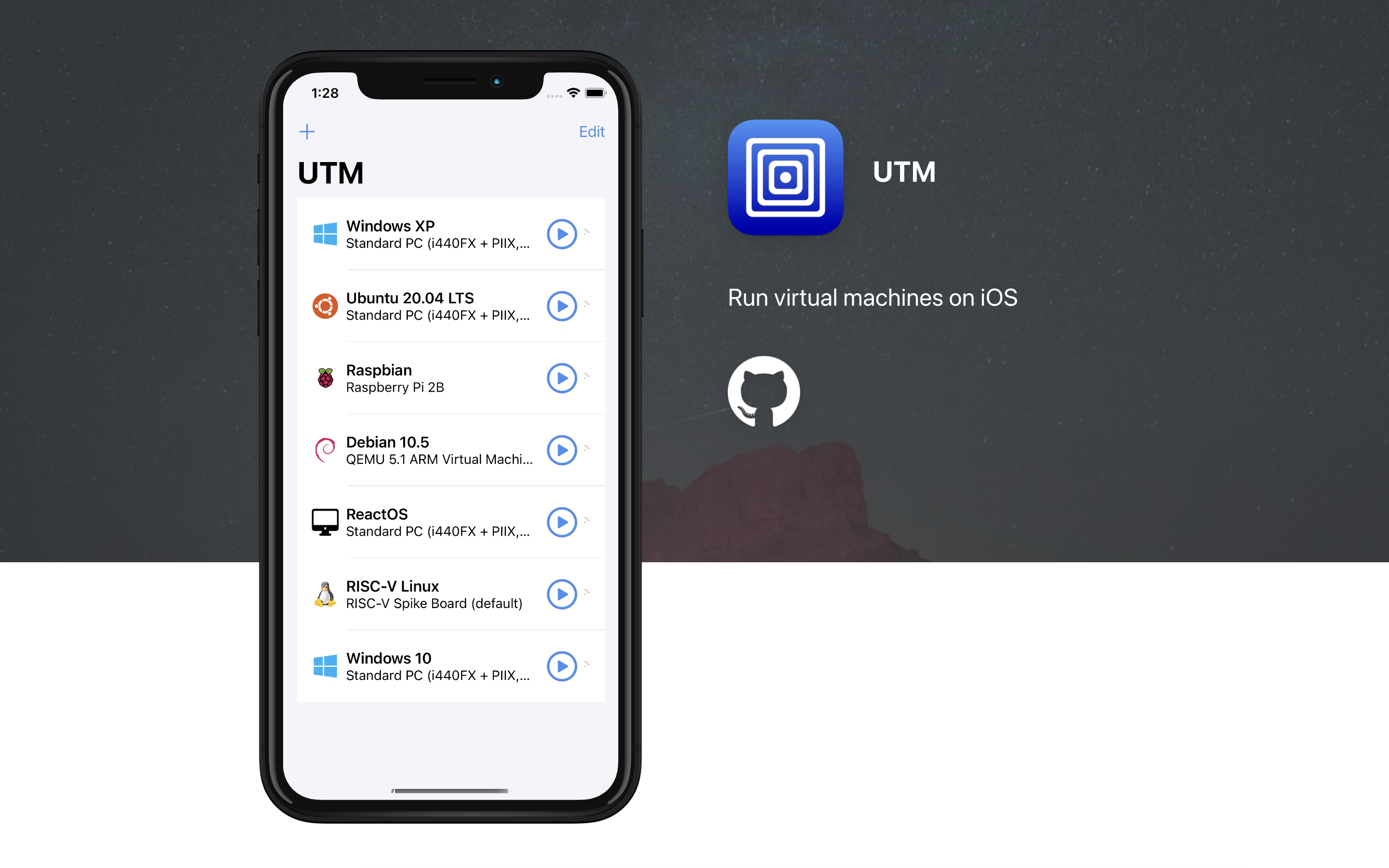 UTM - Führen Sie virtuelle Maschinen auf iOS aus Medien 1