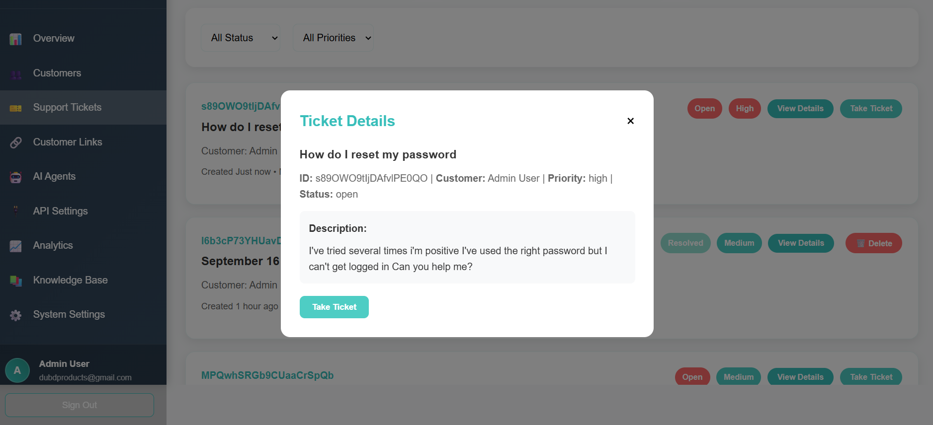 Support Genie Customer Support Platform gallery image